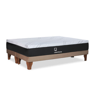 Cama Europea Zen Top Spring  - King