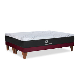 Cama Europea Zen Top Spring  - King