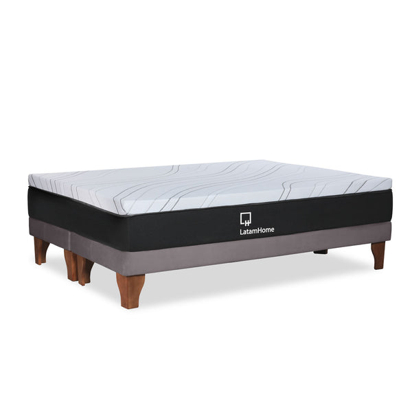 Cama Europea Zen Top Spring - 2 plazas