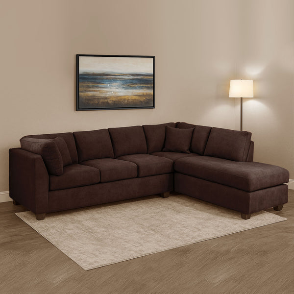 #Derecho#Tela#Chocolate