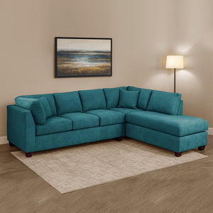 #Derecho#Tela#Turquesa