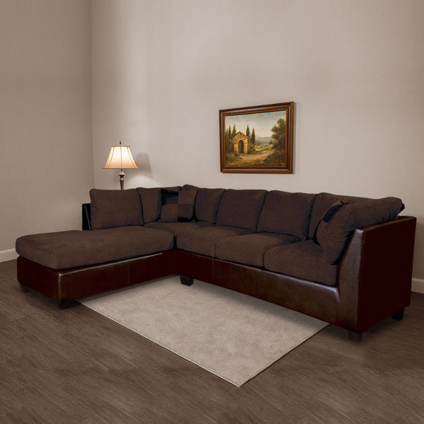 #Izquierdo#PU/Tela#Chocolate