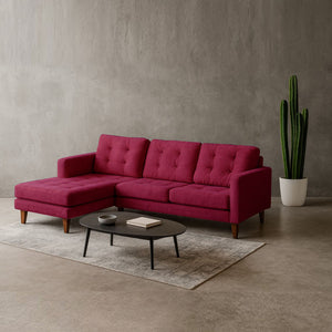 #izquierdo#Tela#burdeo