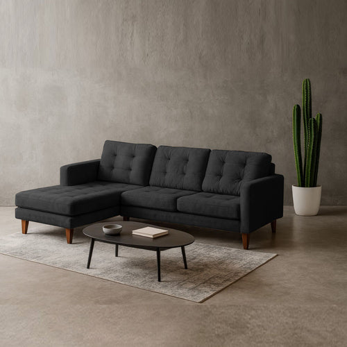 #izquierdo#Tela#negro