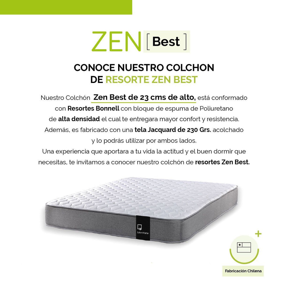 Colchon ZEN BEST 2 plazas