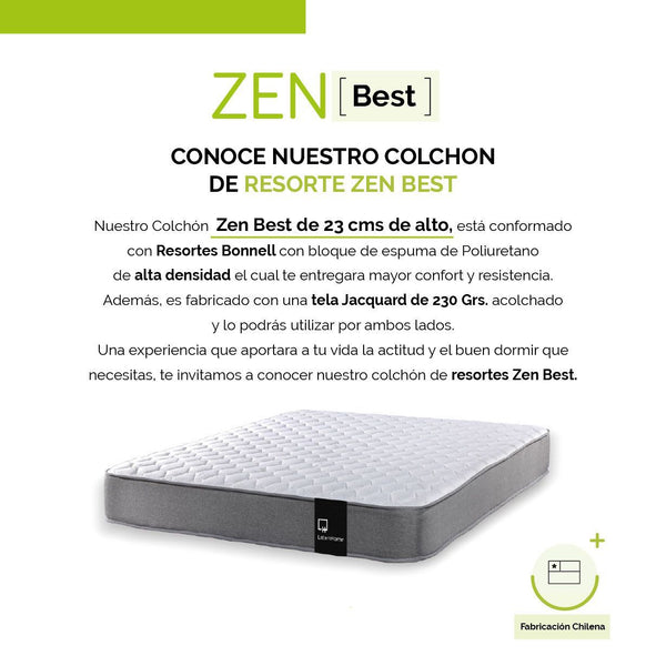 Colchon ZEN BEST 2 plazas