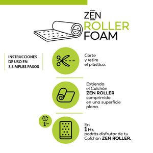 Colchón Comprimido Espuma Zen Roller - 2 plazas