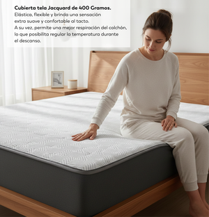 Colchon Comprimido Zen Roller 2 Plazas Espuma