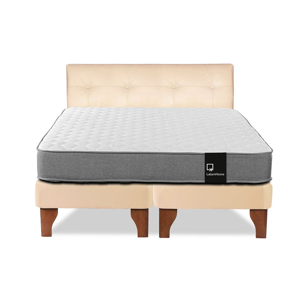 Cama Europea Zen Best - 2 plazas + Respaldo