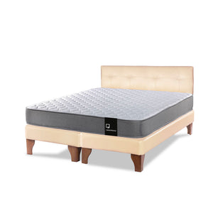 Cama Europea Zen Best - 2 plazas + Respaldo