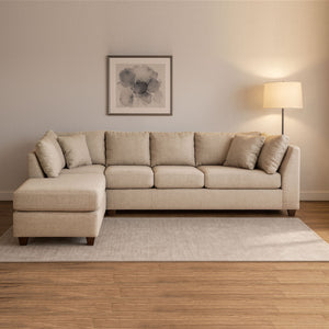 #izquierdo#Tela#Beige