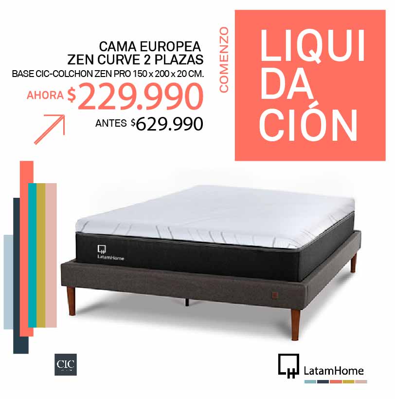 Liquidacion cama 2 plazas mobile